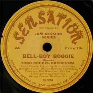 Todd Rhodes Orchestra - Bell-Boy Boogie / Flying Disc