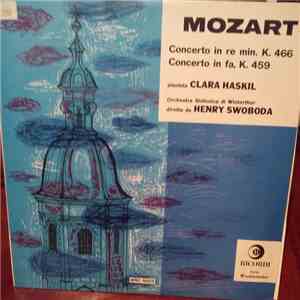 Wolfgang Amadeus Mozart, Clara Haskil, Henry Swoboda, Orchestra Sinfonica D ...