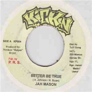 Jah Mason - Better Be True
