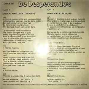 De Desperando's - De Lang Vervlogen Tijden