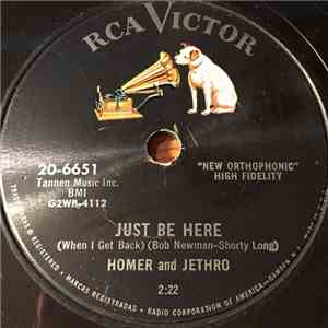 Homer And Jethro - Just Be Here / Where Is That Doggone Gal Of Mine?