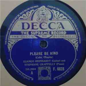 Django Reinhardt And Stéphane Grappelli - Please Be Kind / Louise