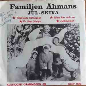 Familjen Åhman - Familjen Åhmans Jul-Skiva