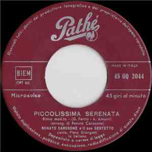 Renato Carosone E Il Suo Sestetto - Piccolissima Serenata / Torero
