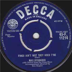 Max Bygraves - Fings Ain't Wot They Used T'Be