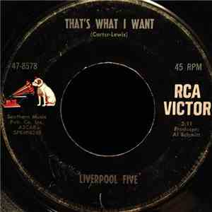 Liverpool Five - Everything's Al'right / That's What I Want