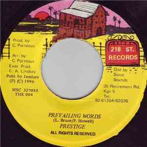 Prestige  - Prevailing Words