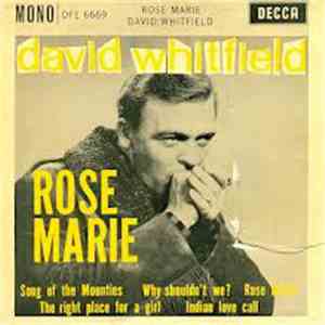 David Whitfield - Rose Marie