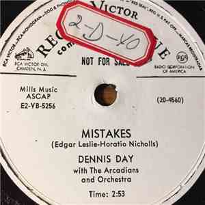 Dennis Day - Mistakes / I Hear A Rhapsody