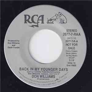 Don Williams  - Back In My Younger Days