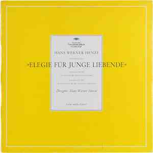 Hans Werner Henze - Szenen Aus »Elegie Für Junge Liebende«
