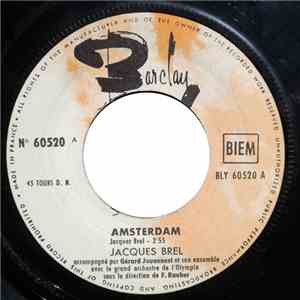 Jacques Brel - Amsterdam / Les Jardins Du Casino