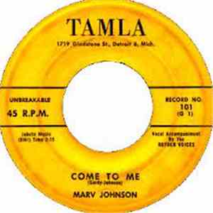 Marv Johnson - Come To Me / Whisper