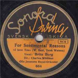 Brita Borg - For Sentimental Reasons / The Things We Did Last Summer