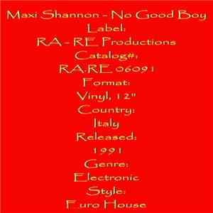 Maxi Shannon - No Good Boy