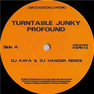 Profound - Turntable Junky (Remixes)