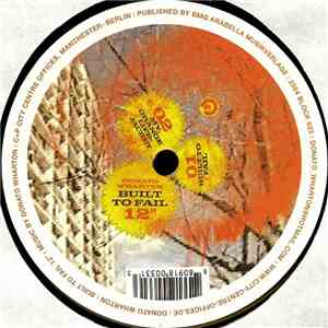 Donato Wharton - Built To Fail EP