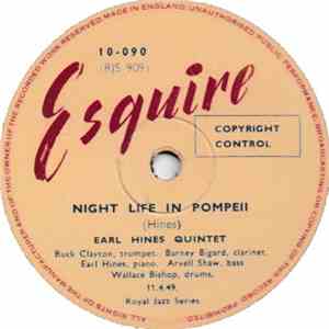 Earl Hines Quintet - Night Life In Pompeii / Air France Stomp