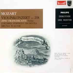 Mozart - Zino Francescatti, Bruno Walter, Columbia Symphony Orchestra - Moz ...