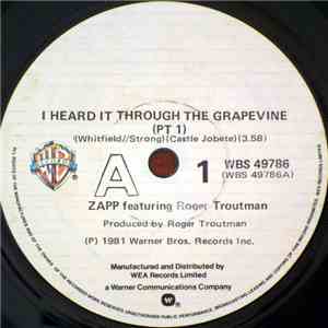 Zapp Feat. Roger Troutman - I Heard It Through The Grapevine