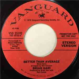 Brian Gari - Better Than Average