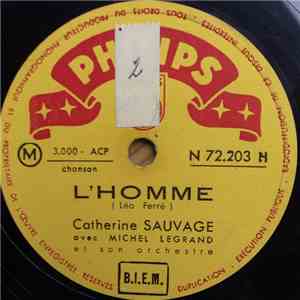 Catherine Sauvage avec Michel Legrand Et Son Orchestre - L'Homme / Johny, T ...