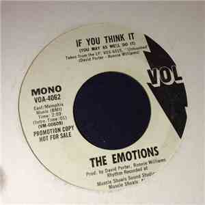 The Emotions - If You Think It (You May As Well Do It)