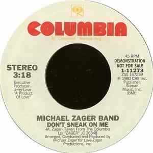 Michael Zager Band - Don't Sneak On Me