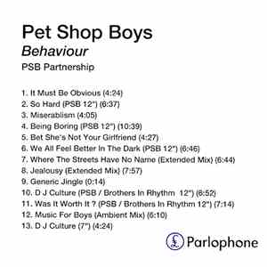 Pet Shop Boys - Behaviour