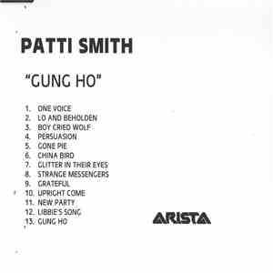 Patti Smith - Gung Ho