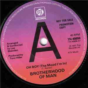 Brotherhood Of Man - Oh Boy (The Mood I'm In)