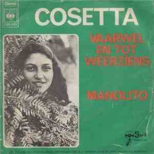 Cosetta  - Vaarwel En Tot Weerziens