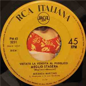 Miranda Martino - Meglio Stasera / Loin