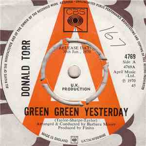 Donald Torr - Green Green Yesterday