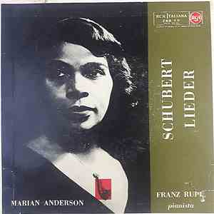 Marian Anderson - Schubert Lieder
