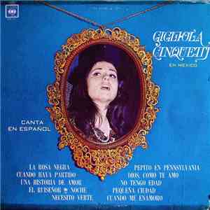 Gigliola Cinquetti - Gigliola Cinquetti En México (Canta En Español)