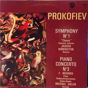 Prokofiev - Concerts Colonne, Jascha Horenstein / F. Wührer, Südwestfunkorc ...
