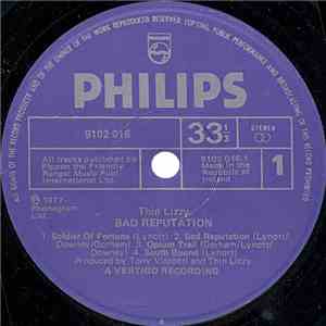 Thin Lizzy - Bad Reputation
