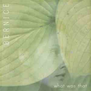 Bernice  - What Was That