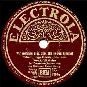Kurt Adolf Thelen - Wir Kommen Alle, Alle, Alle In Den Himmel / Am Aschermi ...