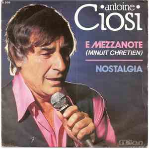 Antoine Ciosi - E Mezzanote (Minuit Chrétien)