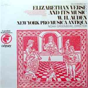 W. H. Auden - Elizabethan Verse And It Music
