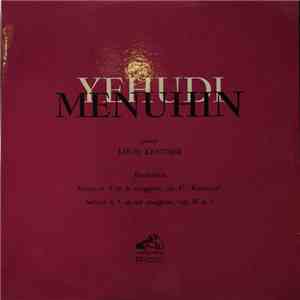 Yehudi Menuhin & Louis Kentner, Beethoven - Sonata N. 9 In La Maggiore Op.  ...
