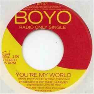 Boyo - You're My World