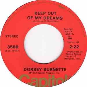 Dorsey Burnette - Keep Out Of My Dreams