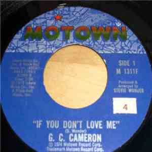 G.C. Cameron - If You Don't Love Me / Topics
