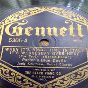 Porter's Blue Devils - When It's Night Time In Italy It's Wednesday Over He ...