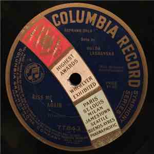Hulda Lashanska - Kiss Me Again