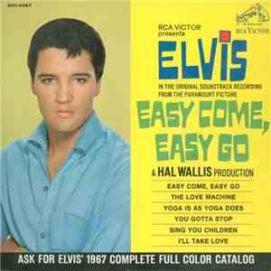 Elvis Presley With The Jordanaires - Easy Come, Easy Go
