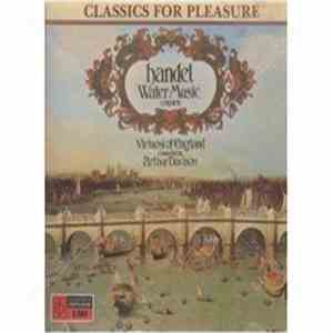 Handel, Virtuosi Of England Conducted By Arthur Davison - Water Music (Comp ...